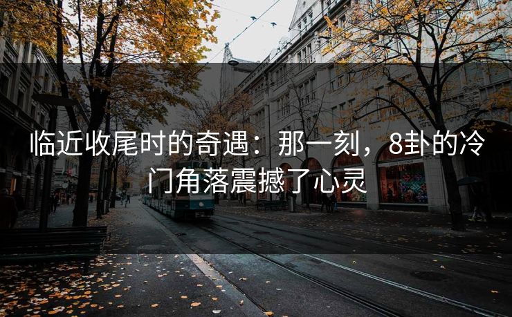 临近收尾时的奇遇:那一刻,8卦的冷门角落震撼了心灵
